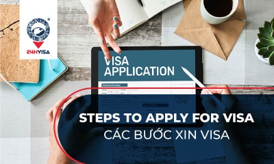 Steps to apply for Visa