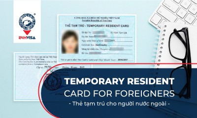 Temporary residence card for foreigners